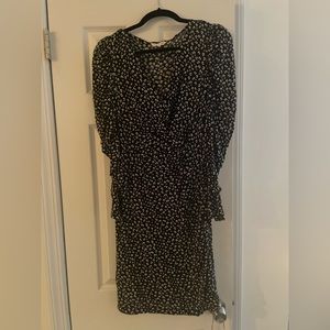 Rebecca Taylor Dress Black/Dark Blue